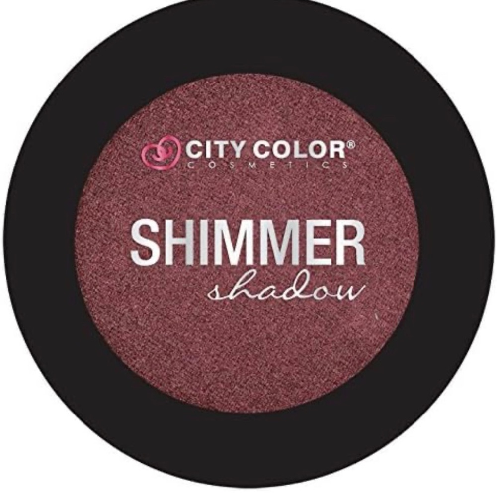 City Color Cosmetics Metallic Shimmer Eyeshadow (Marsala)